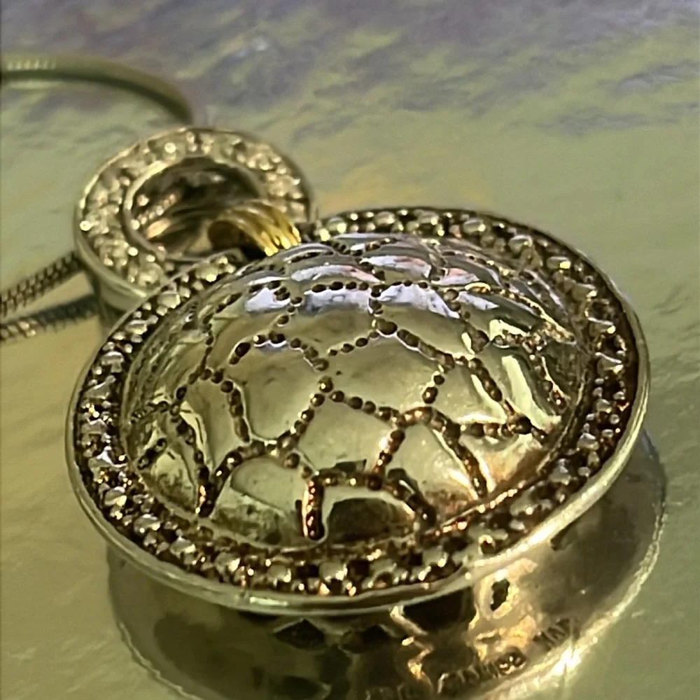 SONIA B BITTON 14k & 925 silver necklace 18” - Picture 8 of 8